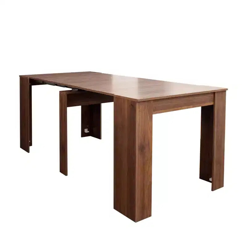 CLIHOME 118.11 Large Multi-functional Extendable Console Table, Dining Table for 5-8 Peoples