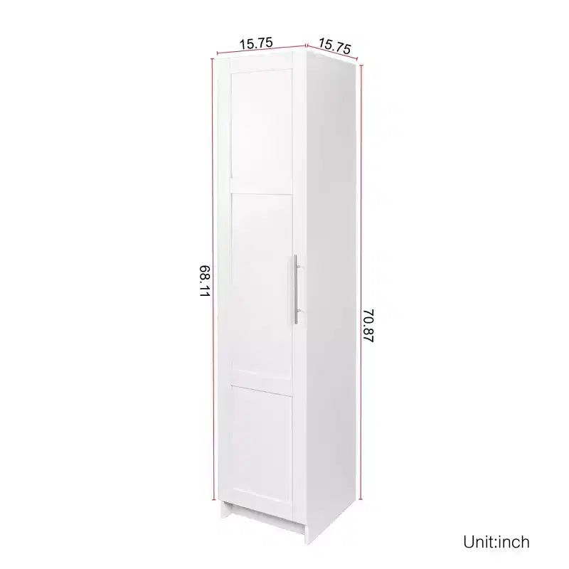 Meuble de rangement mural empilable à 3 niveaux avec étagères réglables
