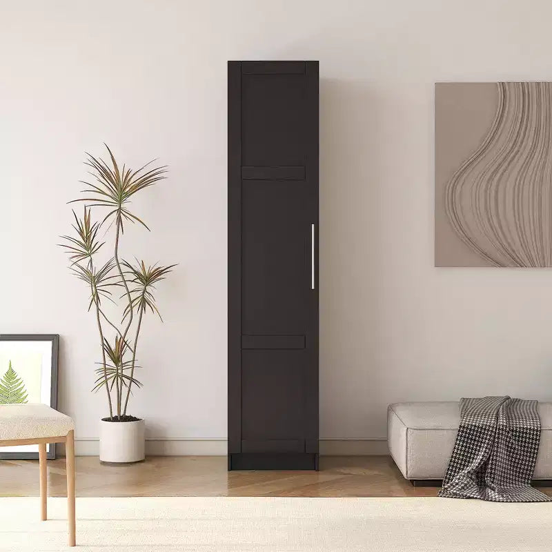 Meuble de rangement mural empilable à 3 niveaux avec étagères réglables