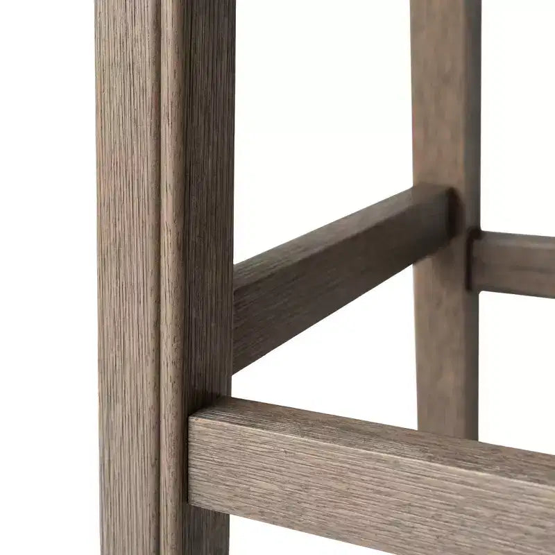 Tabouret de comptoir sans dossier avec revêtement en tissu