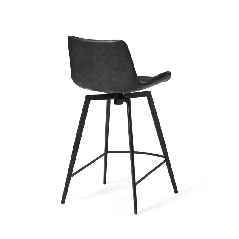 Tabouret de comptoir Victor en similicuir 26
