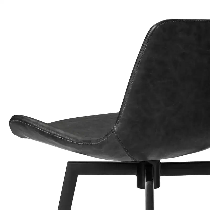 Tabouret de comptoir Victor en similicuir 26