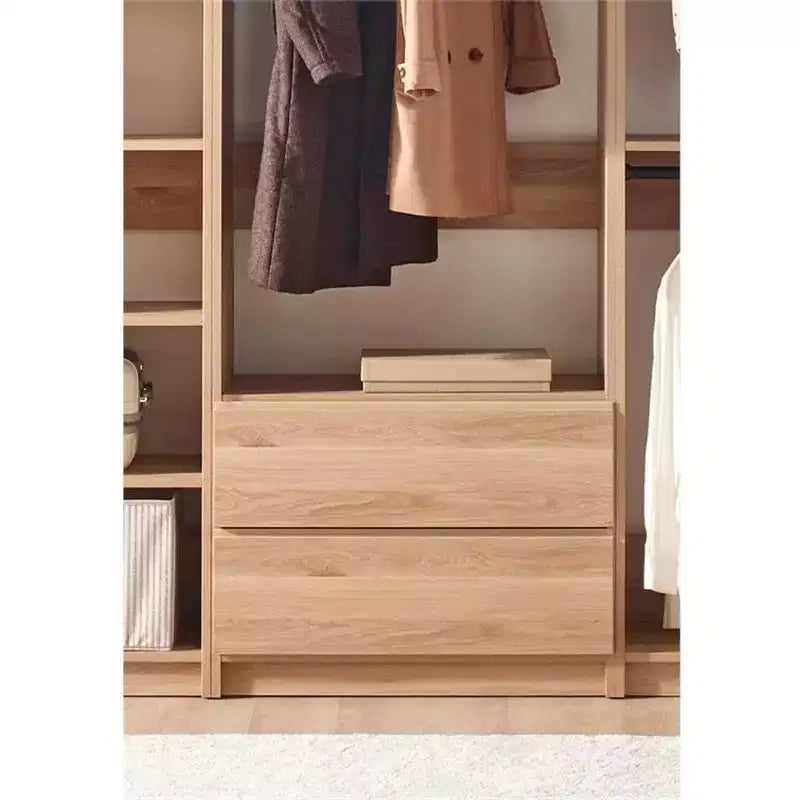 Système de rangement de dressing en bois indépendant