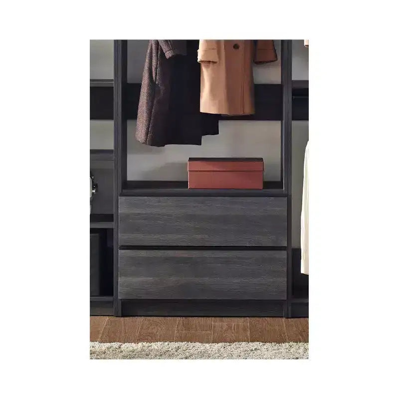 Système de rangement de dressing en bois indépendant