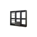 HomeStock Prosper Freestanding Walk in Wood Closet System