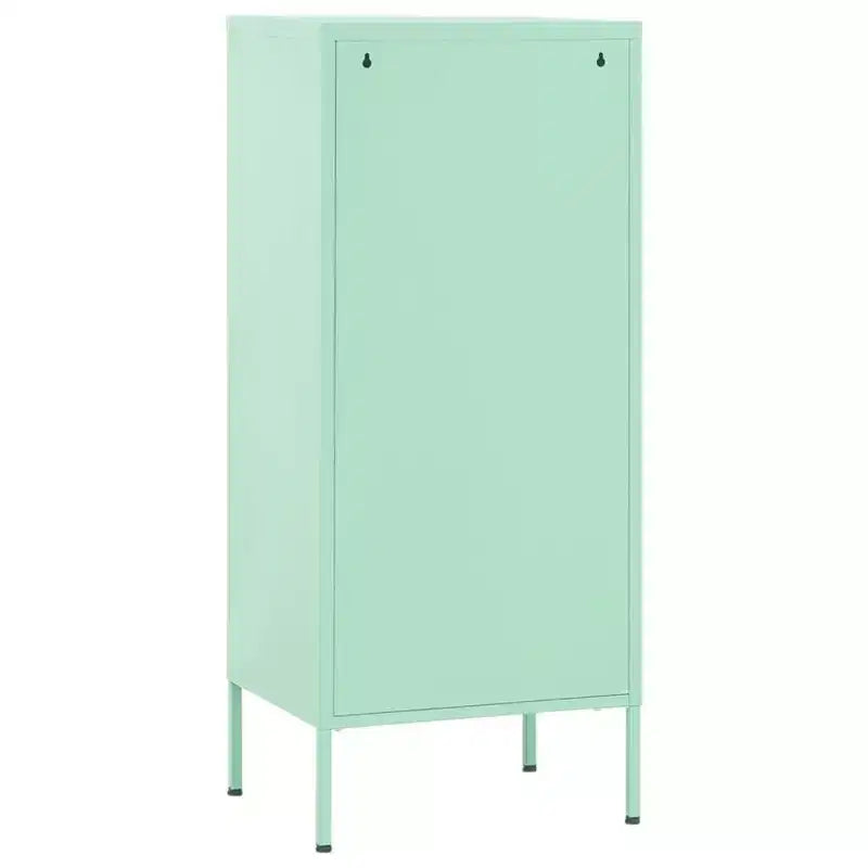 Armoire de rangement en acier bleu marine de taille moyenne avec pieds réglables - État neuf