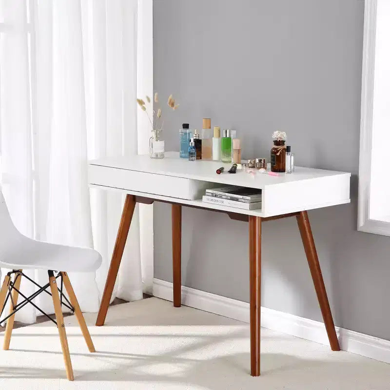 Bureau d'ordinateur 109 cm, Petite table d'écriture moderne et simple pour bureau