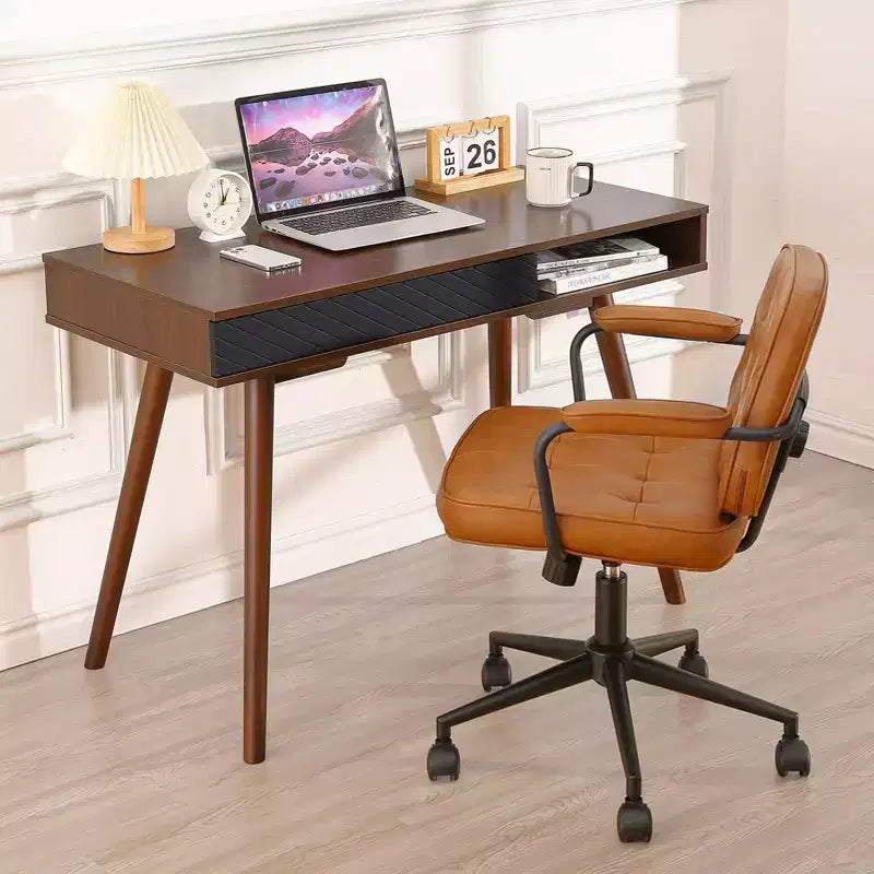 Bureau d'ordinateur 109 cm, Petite table d'écriture moderne et simple pour bureau