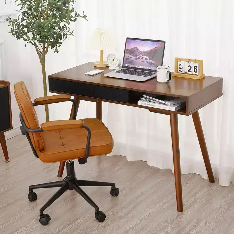 Bureau d'ordinateur 109 cm, Petite table d'écriture moderne et simple pour bureau