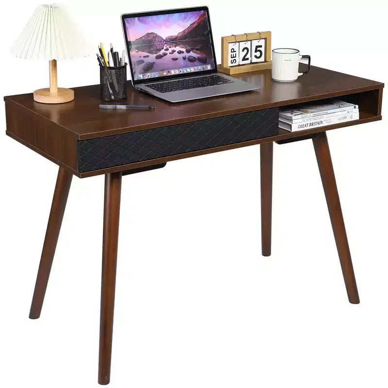Bureau d'ordinateur 109 cm, Petite table d'écriture moderne et simple pour bureau