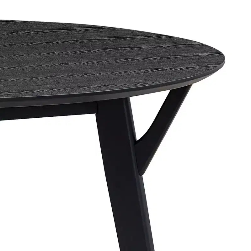 Table de salle à manger ronde en bois, table de cuisine pour 4 personnes pour salle à manger