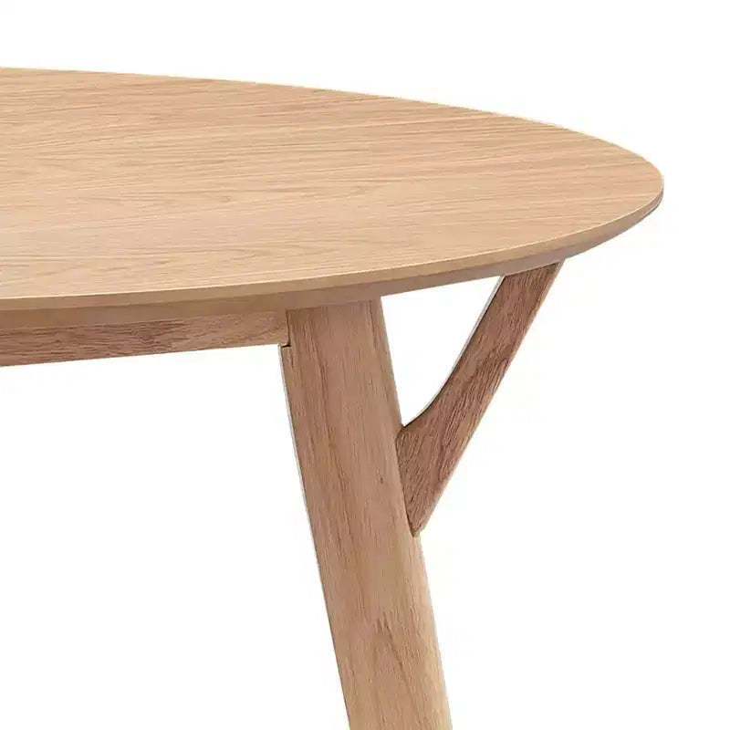 Table de salle à manger ronde en bois, table de cuisine pour 4 personnes pour salle à manger