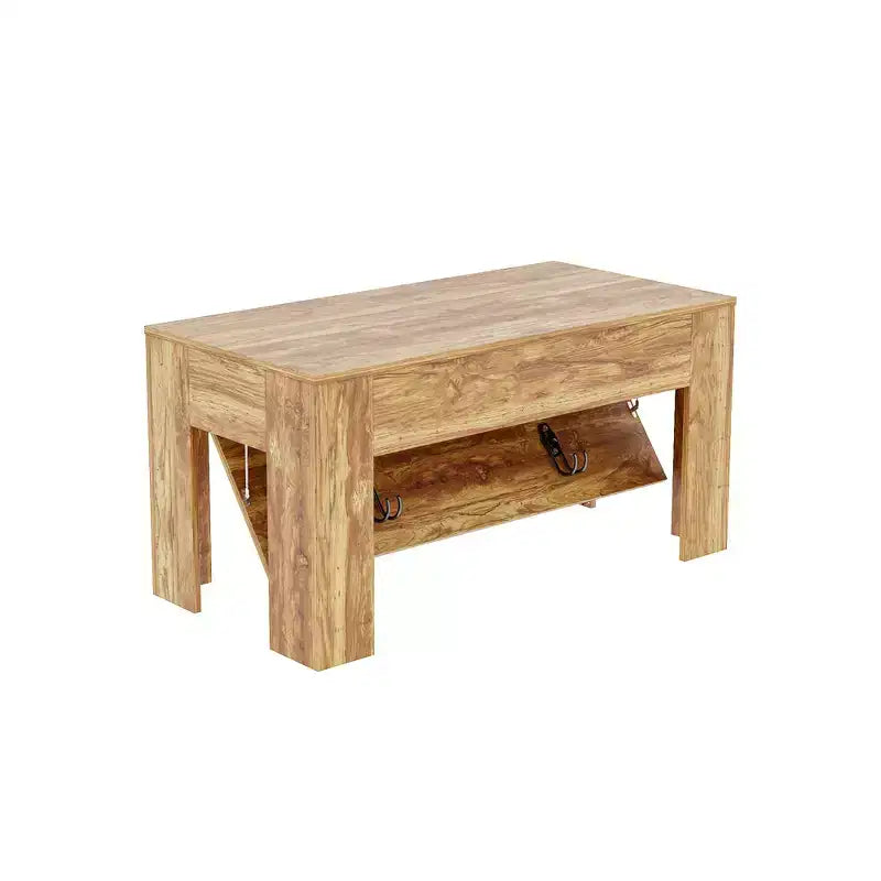 Table basse multifonctionnelle avec rangement dissimulé et fonctions tactiques