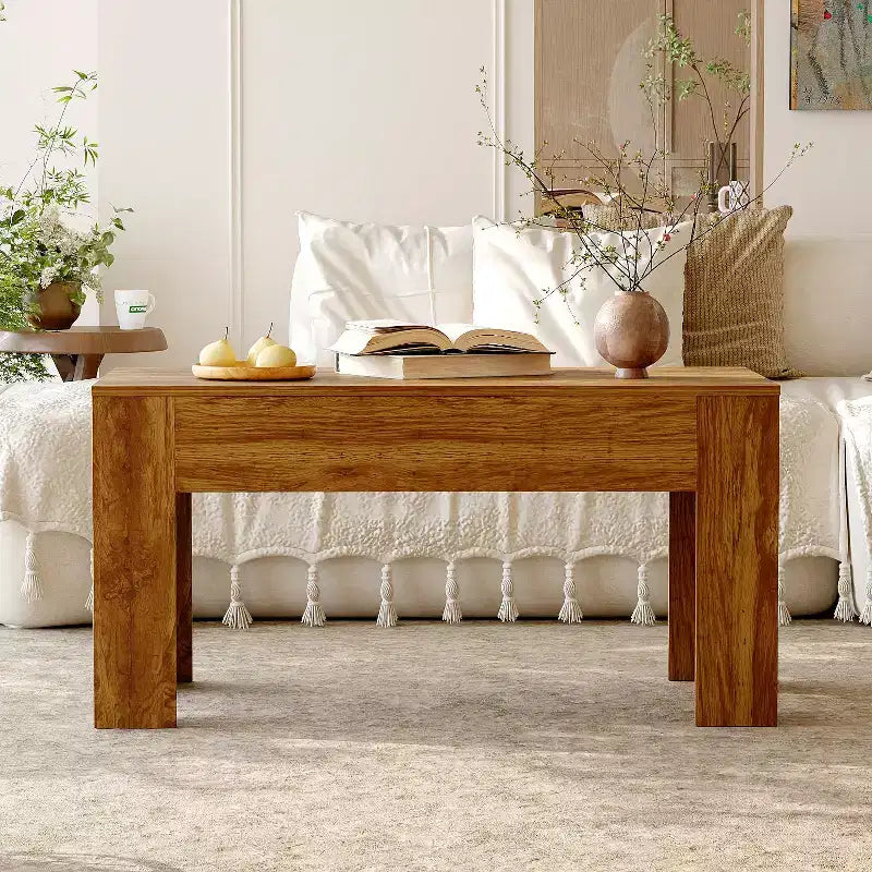 Table basse multifonctionnelle avec rangement dissimulé et fonctions tactiques