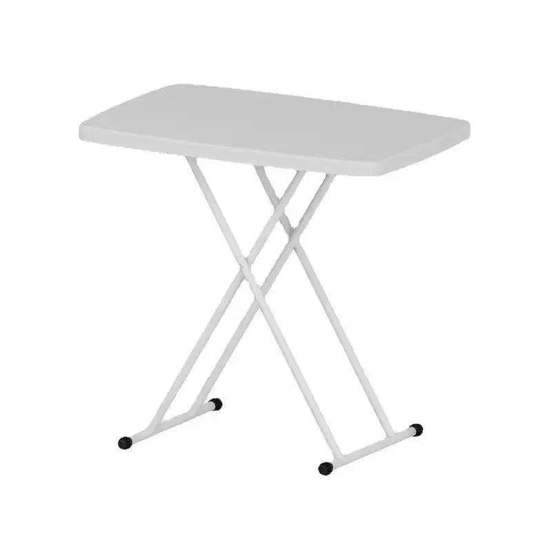 Petite table de camping pliable individuelle, bureau pliable léger et portable